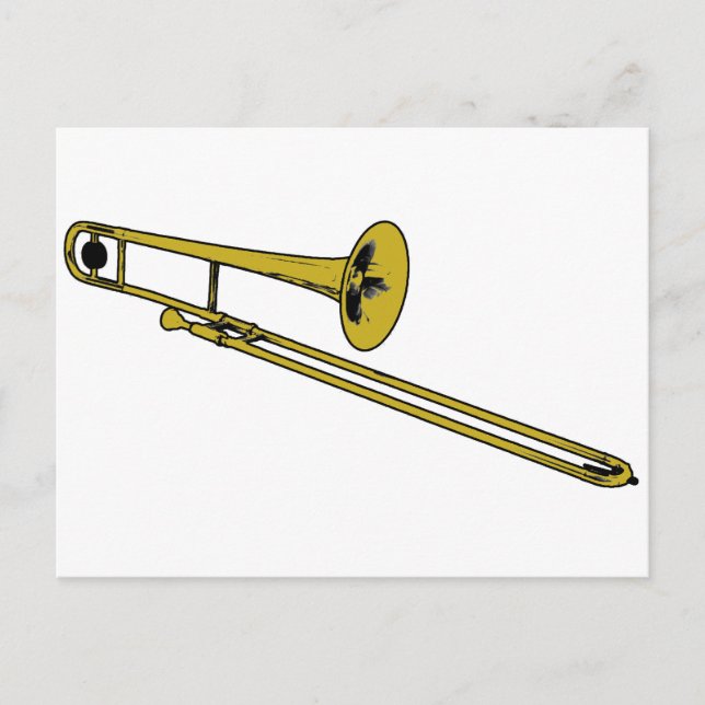 Trombone Gear Vykort (Framsida)