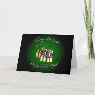 Trombone ~Gifts "God jul & Gott nytt år" Helgkort