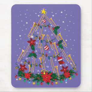 Trombone Julgran Ornaments Funny Music Band Musmatta