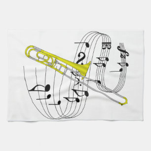 Trombone Kökshandduk