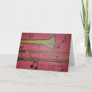 trombone kort