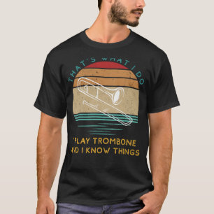 Trombone Maestro: Tunes & Witty Wisdom Humalog T Shirt