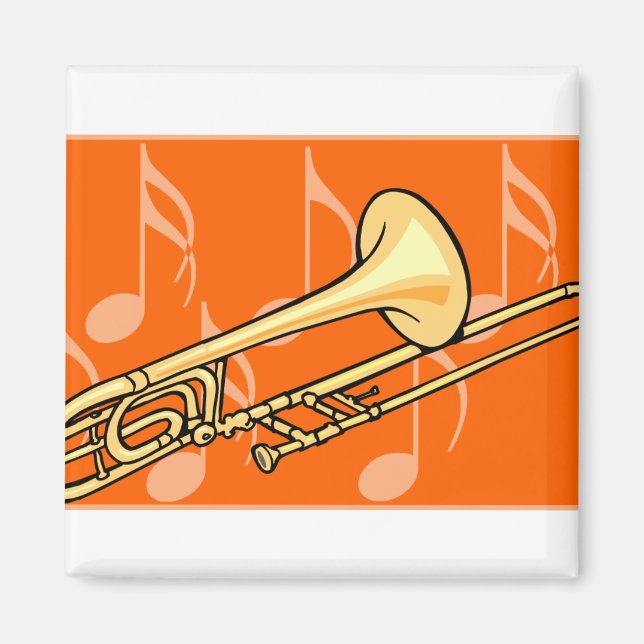 Trombone Magnet (Framsidan)