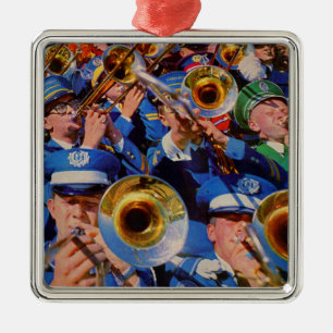 trombone mobster AKA-band får borta vild Julgransprydnad Metall
