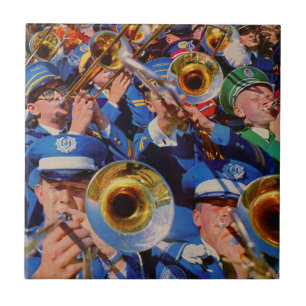 trombone mobster AKA-band får borta vild Kakelplatta