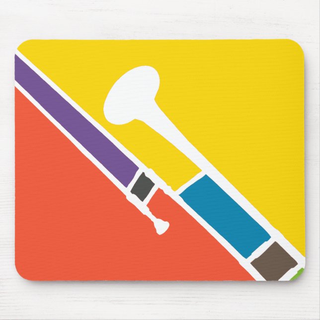 Trombone Mousepad Musmatta (Framsidan)