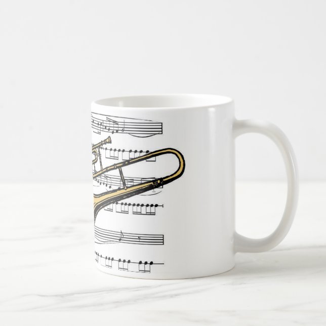 Trombone Musical 14 B Kaffemugg (Höger)