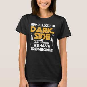 Trombone Musician Humor för Trombonist Player Play T Shirt