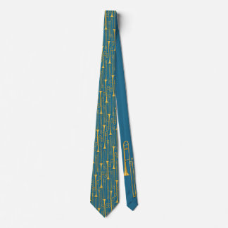 Trombone Neck Tie (blå) Slips
