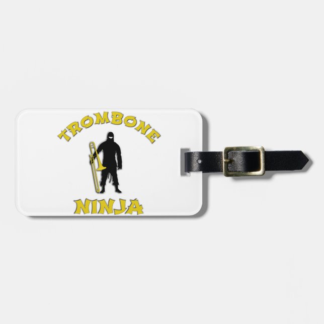 Trombone Ninja Bagagebricka (Horisontell Framsida)