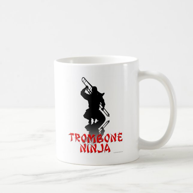 Trombone Ninja Kaffemugg (Höger)