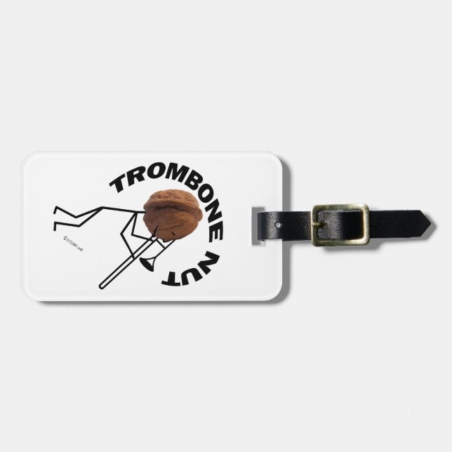 Trombone Nöt Bagagebricka (Horisontell Framsida)