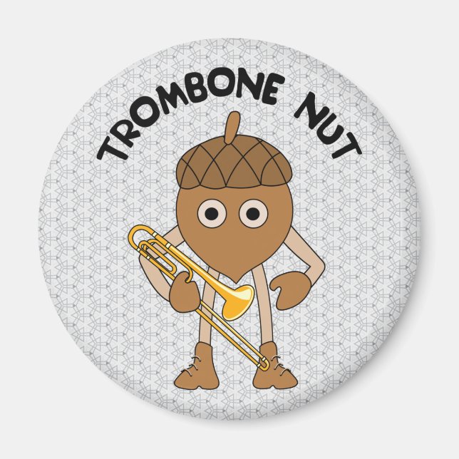 Trombone Nöt Magnet (Framsidan)