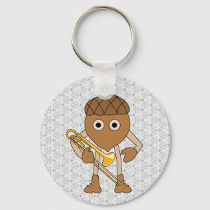 Trombone Nöt Nyckelring