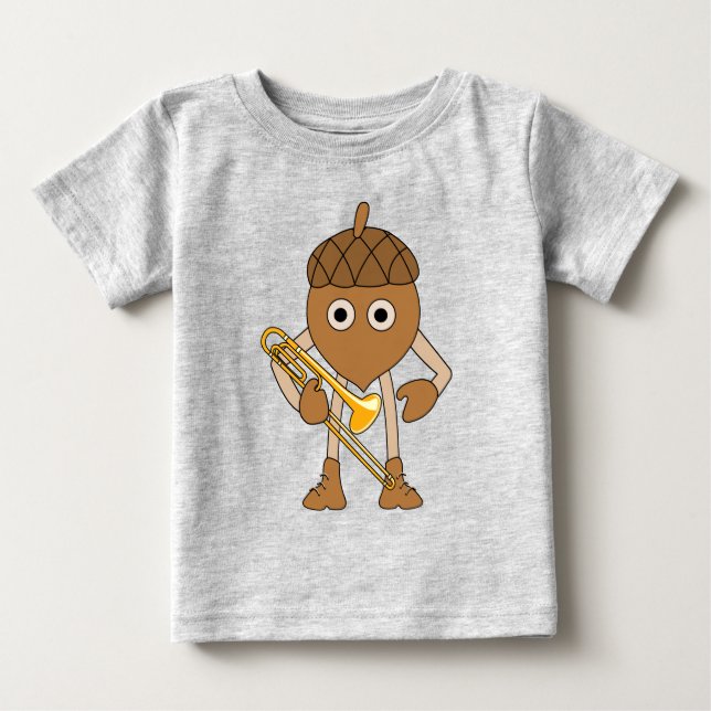 Trombone Nöt T Shirt (Framsida)