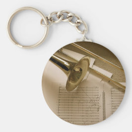 Trombone-nyckelkedja Nyckelring