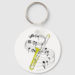 Trombone Nyckelring