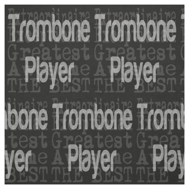 Trombone Player Extraordinaire Tyg (Provkarta)