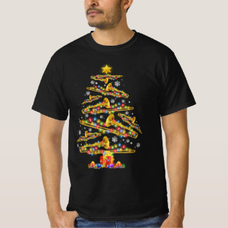 Trombone Player Julafton Träd Jazz Music Lov T Shirt