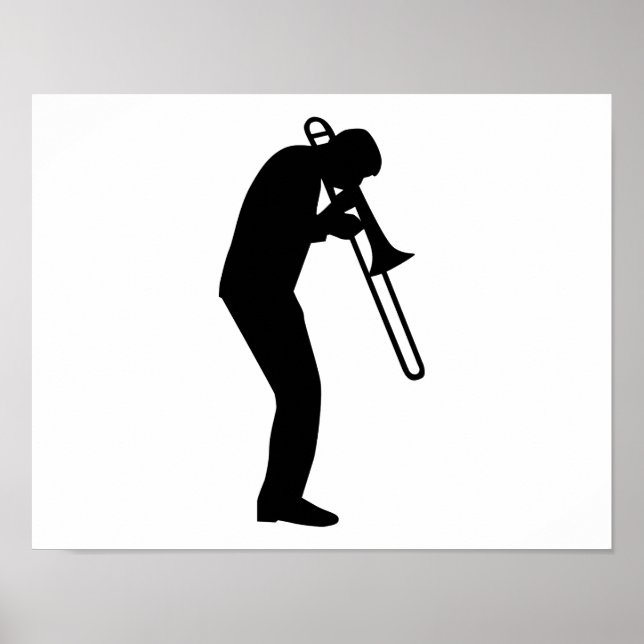 Trombone Player Poster (Framsidan)