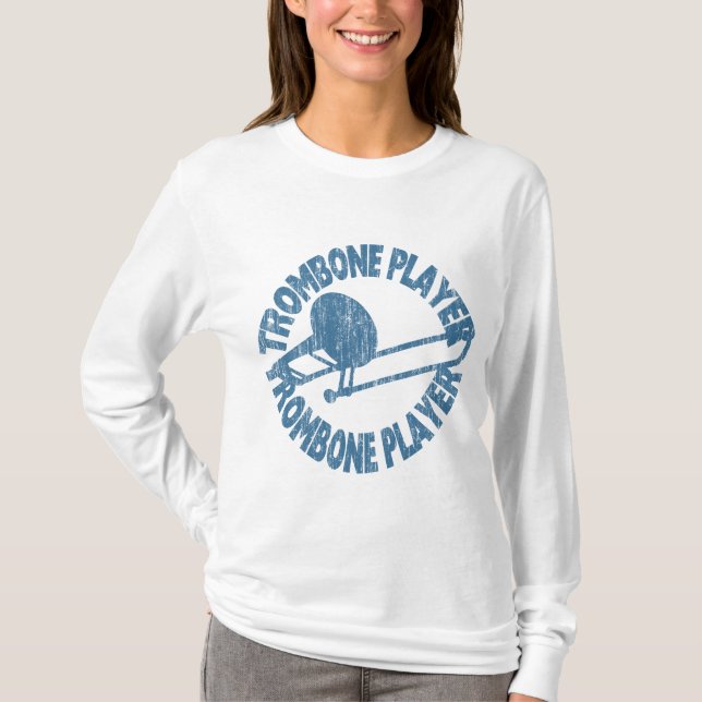 Trombone Player T-shirt (Framsida)