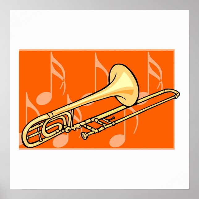 Trombone Poster (Framsidan)