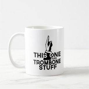 Trombone Saker - Funny Trombone Music Kaffemugg