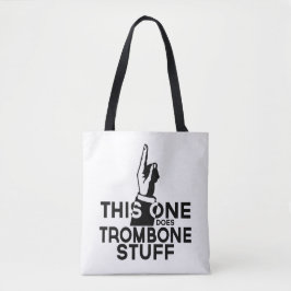 Trombone Saker - Funny Trombone Music Tygkasse
