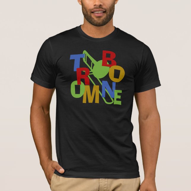 Trombone Scramble T-shirt (Framsida)