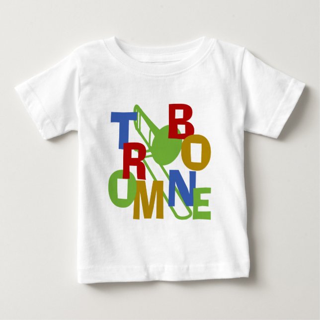 Trombone Scramble Tee Shirt (Framsida)