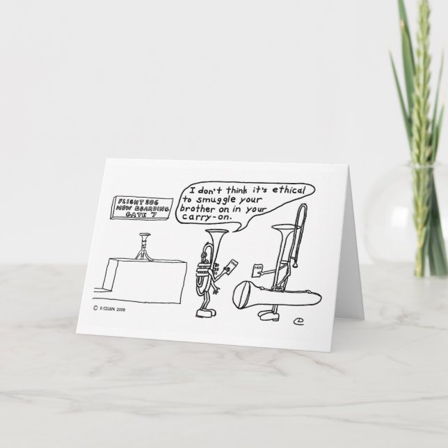 Trombone Smuggling Kort (Framsida)