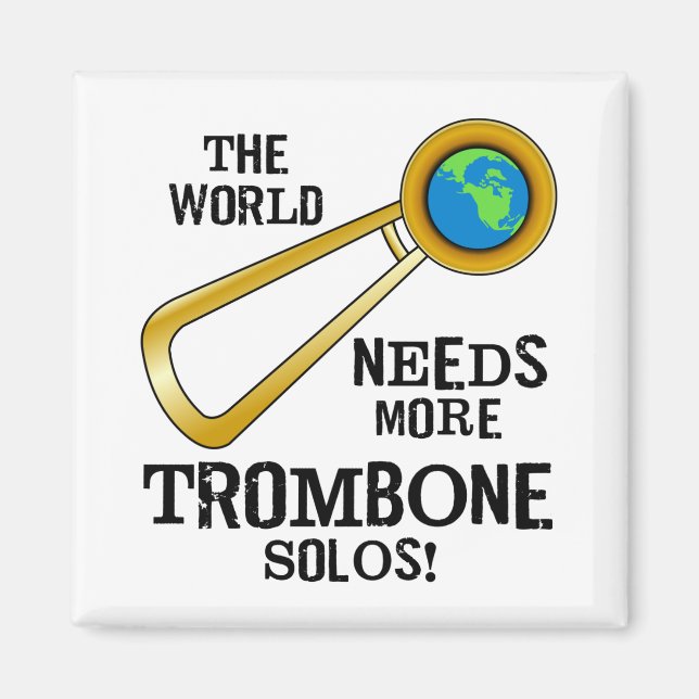 Trombone Solos Magnet (Framsidan)