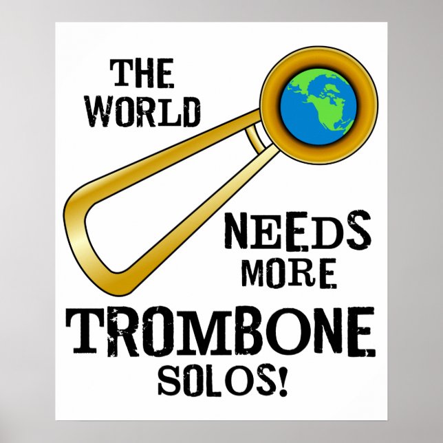 Trombone Solos Poster (Framsidan)