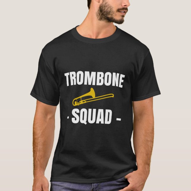 Trombone Squad T Shirt (Framsida)