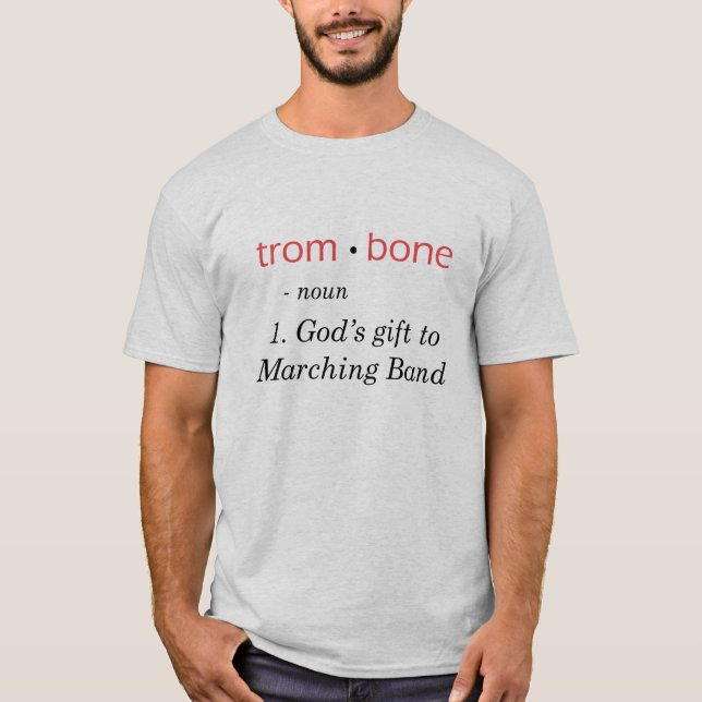 Trombone T-shirt (Framsida)