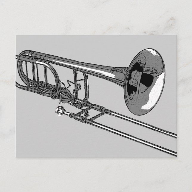 Trombone Vykort (Framsida)