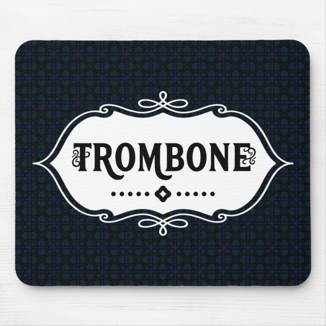 Trombone White Emblem Musmatta (Framsidan)
