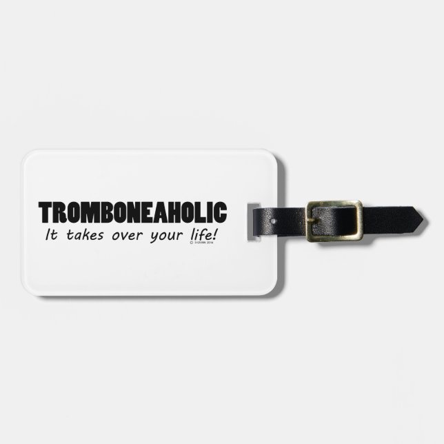 Tromboneahol Life Bagagebricka (Horisontell Framsida)