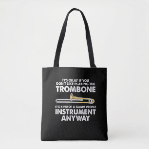 Trombonegåva - det smart folket instrumenterar tygkasse