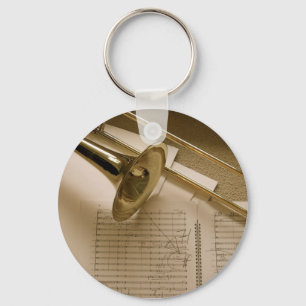 Trombonekeychain Nyckelring