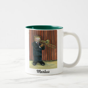 Trombonemugg Två-Tonad Mugg