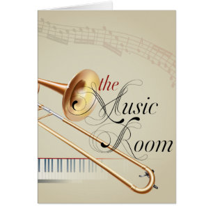 Trombonemusikrum Hälsningskort