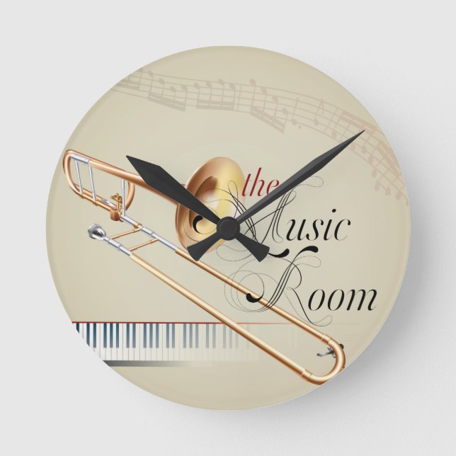 Trombonemusikrum Rund Klocka (Framsida)