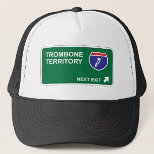 Trombonen därefter går ut keps