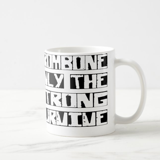 Trombonen överlever kaffemugg (Höger)