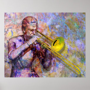 Trombonen poster solo