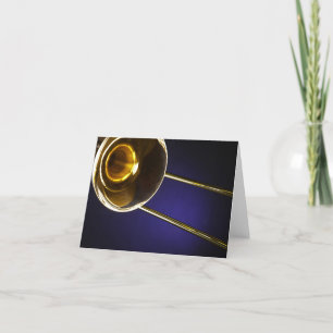 Tromboner Bild Hälsningskort Helgkort