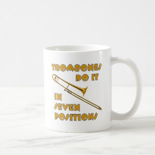 Trombones gör det i 7 placerar kaffemugg