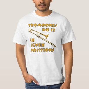 Trombones gör det i 7 placerar t shirt