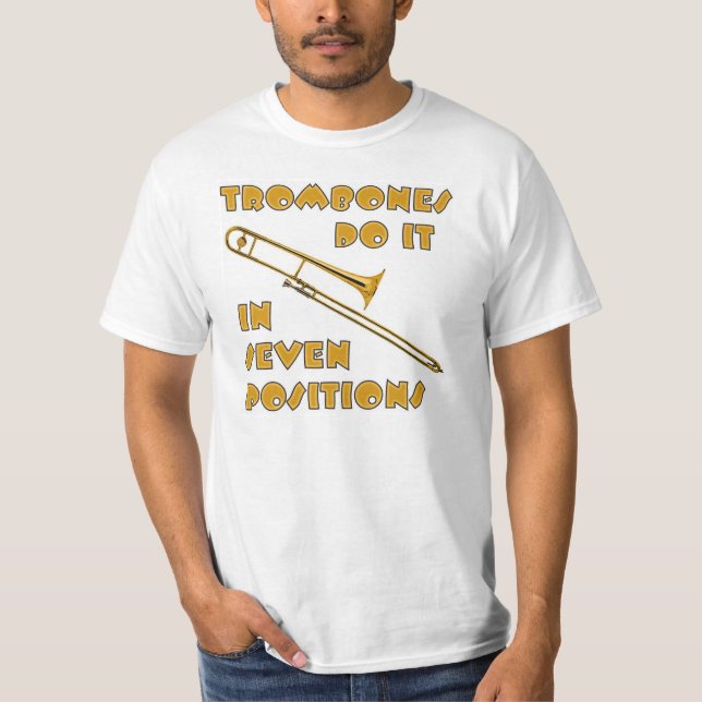 Trombones gör det i 7 placerar t shirt (Framsida)